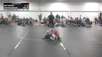 138 lbs Semifinal - Matt Tomaino, Beaver Local vs Matthew Mercado, New York Military Academy