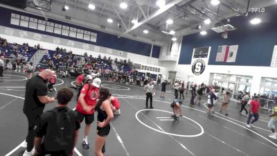 155 lbs Cons. Semi - Emily Warren, Redondo Union HS vs Adrina Claudio, Montclair Wrestling