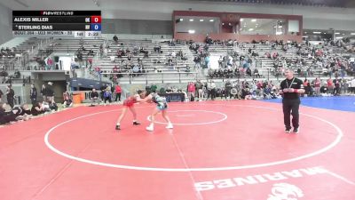 U23 Women - 50 lbs Cons. Round 2 - Alexis Miller, OK vs Sterling Dias, NV