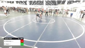 113 lbs Quarterfinal - Max Mckinlay, No Team vs Corey Heck, Mat Monsters