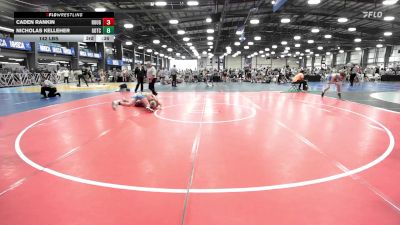 165 lbs Rr Rnd 1 - Damien Johns, Roughneck Wrestling Club vs Isaiah Foster, Team Gotcha National