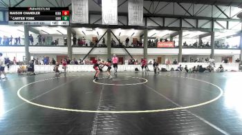 117-121 lbs 5th Place Match - Carter York, Ozark Wrestling Club vs Maison Chandler, Mt Zion Kids WC