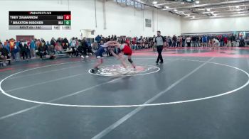 160 lbs Champ. Round 1 - Braxton Kiecker, New Ulm Area vs Trey Zamarron, BOLD