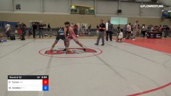 72 kg Round Of 32 - Davey Tunon, Indiana vs Will Kaldes, Pittsburgh