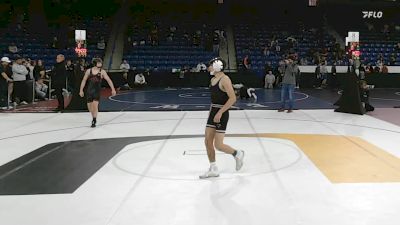 126 lbs Round Of 64 - Brayden Boccia, Milford vs Noah Humble, Chelmsford