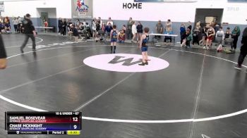 67 lbs Quarterfinal - Chase McKnight, Interior Grappling Academy vs Samuel Rosevear, Interior Grappling Academy