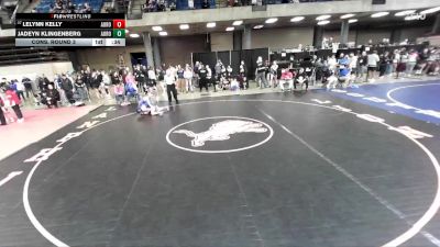 120 lbs Cons. Round 3 - Lelynn Kelly, Unattached vs Jadeyn Klingenberg, Princeton