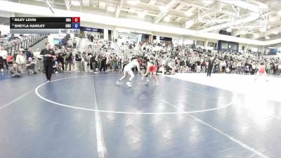 130 lbs 1st Place Match - Riley Levin, Sanderson Wrestling Academy vs Sheyla Hawley, Champions Wrestling Club