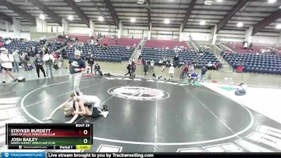 90 lbs Cons. Round 3 - Ty Warburton, Juab Wrestling Club vs Drake Hancock, Fremont Wrestling Club