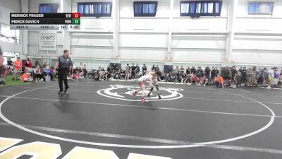 75 lbs Round Robin 1 - Merrick Fraser, Revival Orange - MS vs Pierce Davich, Perry Gladiator - MS