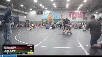 44 lbs Round 3 - Camilla Vargo, Stratford Knights vs Caden Murphy, Team Bear Wrestling