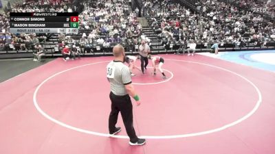 5A 126 lbs Quarterfinal - Mason Bingham, Box Elder vs Connor Simons, Spanish Fork