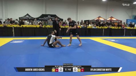 Dylan Christian Whyte vs Andrew Jared Kochel 2026 Pan IBJJF Jiu-Jitsu No-Gi Championship
