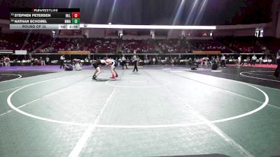 197 lbs Round Of 32 - Stephen Petersen, Hillsdale vs Nathan Schobel, Maine Maritime