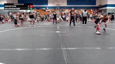 65 lbs Quarterfinal - Sawyer Flynn, Legacy Elite Wrestling Club vs Levi Littleton-Kimp, Summerville Take Down