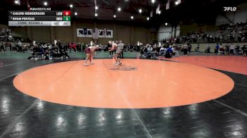 215 lbs Cons. Round 4 - Calvin Henderson, Luxemburg-Casco vs Evan Fevold, Bentonville West