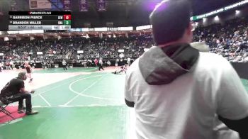 140 lbs Champ. Round 1 - Garrison Pierce, CEW1 vs Brandon Miller, Unattached