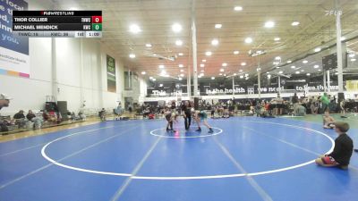 88 lbs Rr Rnd 3 - Thor Collier, Team Nauman Wrestling Club - K6 vs Michael Mendick, Kraken Blue - K6