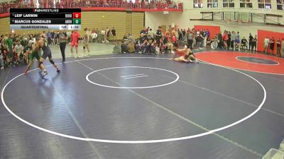 175 lbs Quarterfinal - Leif Larwin, Bend vs Marcus Gonzales, Auburn