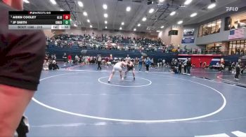 215 lbs 1st Place Match - Aiden Cooley, Allen Blue vs JP Smith, Katy Cinco Ranch