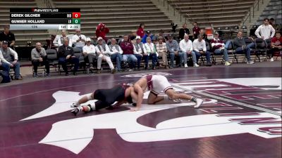 174 lbs Gunner Holland, Little Rock vs Derek Gilcher, Indiana