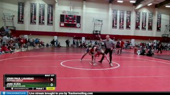 125 lbs Cons. Round 3 - Jake Kuka, North Idaho College vs John Paul Lavarias, Southern Oregon