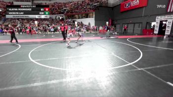 85 lbs Quarterfinal - Jocelyn Lau, Victory School Of Wrestling vs Alayna Rodriguez, Wisconsin