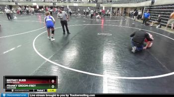 125-135 lbs 1st Place Match - Britney Rueb, South Dakota vs Franky Groom-Frey, Wisconsin