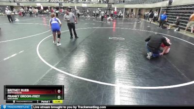 125-135 lbs 1st Place Match - Britney Rueb, South Dakota vs Franky Groom-Frey, Wisconsin