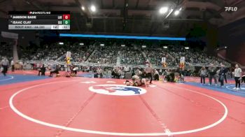 4A-285 lbs Cons. Semi - Jamison Bade, Laramie vs Isaac Clay, Cheyenne East