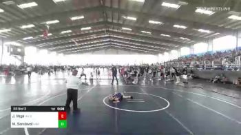 59 lbs Rr Rnd 3 - Jacob Vega, NM Bad Boyz vs Malakai Sandavol, Kingdom WC