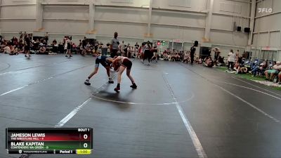 76 lbs Finals (2 Team) - Blake Kapitan, Contenders WA Green vs Jameson Lewis, The Wrestling Mill