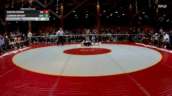 150 lbs 2nd Wrestleback (16 Team) - Dalton Storm, Pike County vs Landon Bryant, Coahulla Creek