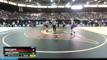 5A 98 lbs Champ. Round 1 - Rocco White, Coeur D Alene vs Dakota Jenkins, Mountain View