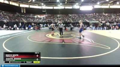 5A 98 lbs Champ. Round 1 - Rocco White, Coeur D Alene vs Dakota Jenkins, Mountain View