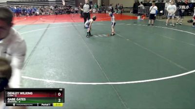 50 lbs Placement (4 Team) - Easton Burgstaler, Brainerd vs Joe Mueller, LCWM