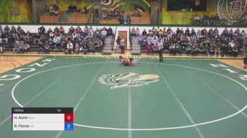 149 lbs Richard Flores, Tiffin vs Hayden Kuhn, Ashland