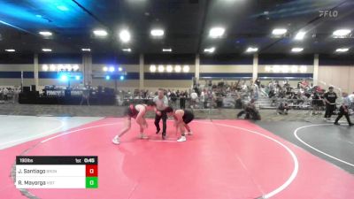 190 lbs Consi Of 32 #2 - Jason Santiago, Bronco WC vs Rigoberto Mayorga, Vista