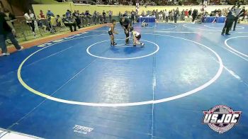 43 lbs Quarterfinal - Breckon Milburn, Powerhouse Wrestling vs Isaiah Brown, Elgin Wrestling