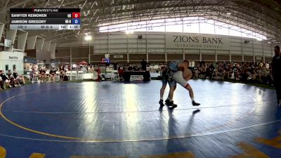 132 lbs Sawyer Keinonen, Oregon vs Jamison Gregory, Michigan Blue