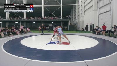 140 lbs Erin Delling, Missouri vs Evangeline Coutu, Michigan