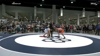 86 lbs Champ. Round 2 - Brayden Thompson, Cowboy RTC/ Titan Mercury Wrestling Club (TMWC) vs Daniel Hernandez, Gus' Garage