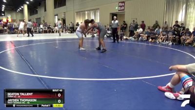 285 lbs Quarters & 3rd Wb (32 Team) - Seaton Tallent, TNWA #2 vs Jayden Thomason, West Georgia WC