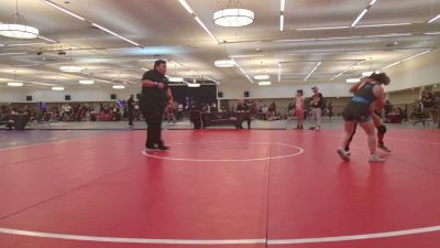 50 lbs Quarters - Jennifer Salinas, Woodlake High School Wrestling vs Leslie De Anda