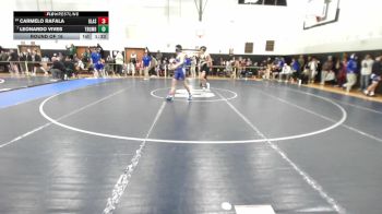 132 lbs Round Of 16 - Carmelo Rafala, Glastonbury vs Leonardo Vives, Trumbull