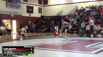 145 lbs Quarterfinal - Ty Fuller, East Marshall/GMG vs Luke Johnson, Independence