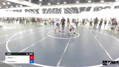 138 lbs Round Of 16 - Jaysen Skeen, Team Grand Valley vs Tobias Lombera, Elite Force