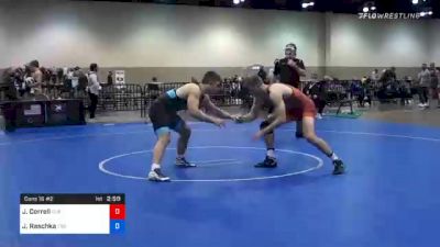 86 kg Consolation - Joseph Correll, Cliff Keen Wrestling Club vs Jacob Raschka, Tiger Style Wrestling Club