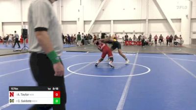 157 lbs Quarters - Antrell Taylor, Nebraska vs Chase Saldate, Michigan