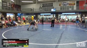 132 lbs Champ. Round 2 - Daniel Krutules, Compound vs George Selmeister, Well Trained